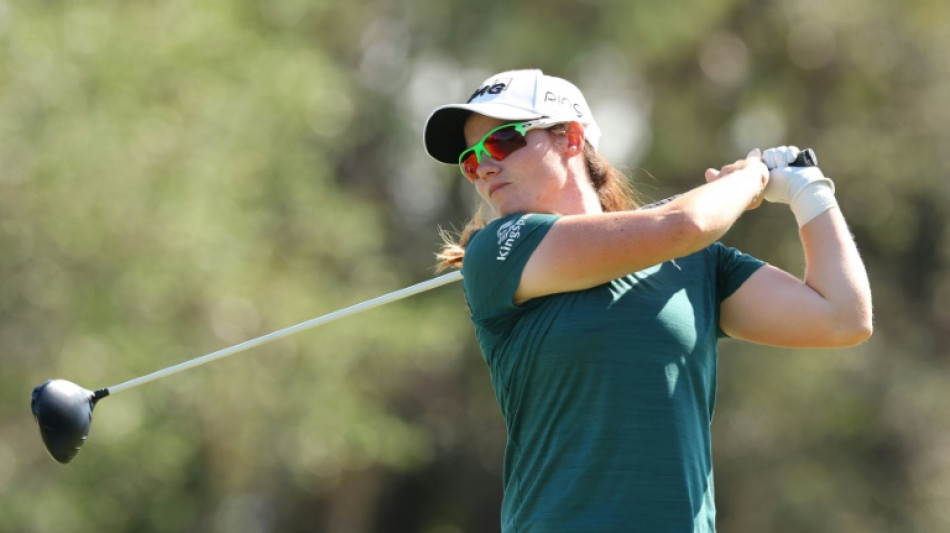 On fire Maguire takes share of lead at LPGA Tour Championship