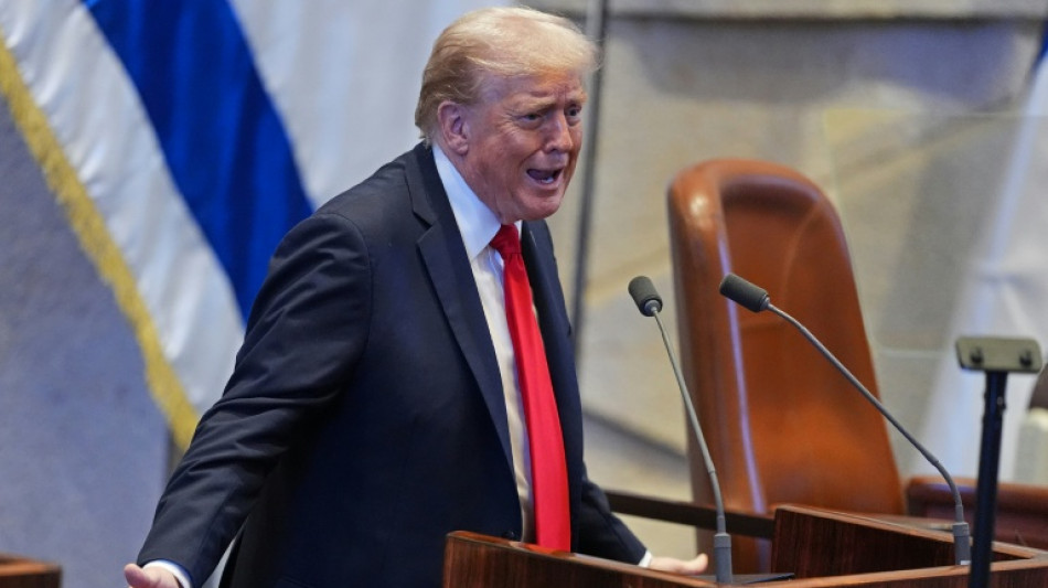Trump vor der Knesset: Gaza-Abkommen "ein unglaublicher Triumph für Israel und die Welt"