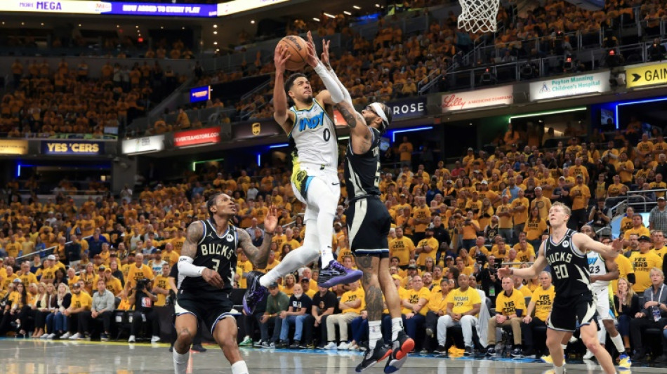 Haliburton leads comeback as Pacers advance, Pistons stay alive