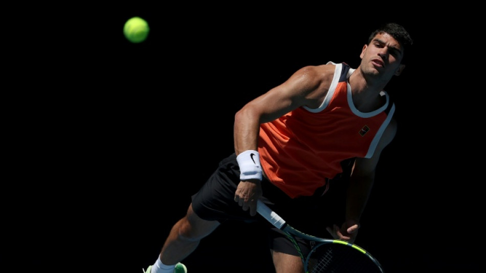 Top-ranked Alcaraz, Sabalenka headline Australian Open day one