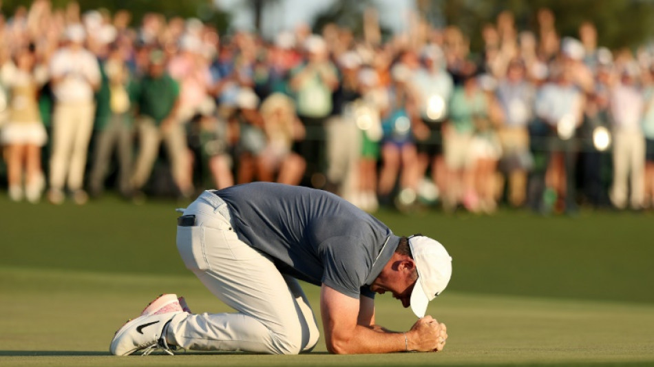 McIlroy completes career Grand Slam with emotional Masters playoff win