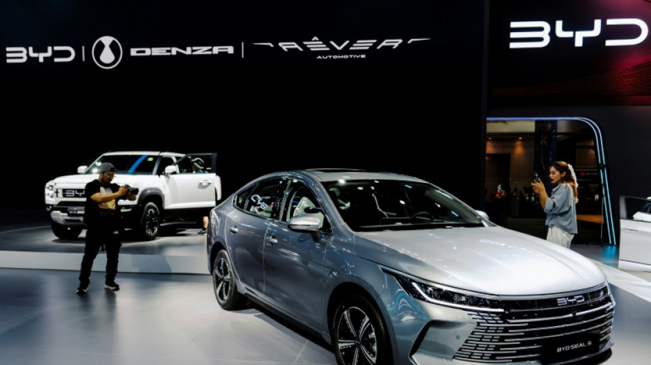 Fabricante chinesa de carros el&eacute;tricos BYD bate recorde de receita em 2024 e supera Tesla