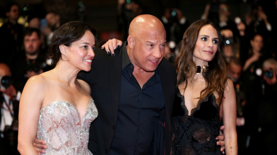 Emotional Vin Diesel leads 'Fast and Furious' tribute in Cannes