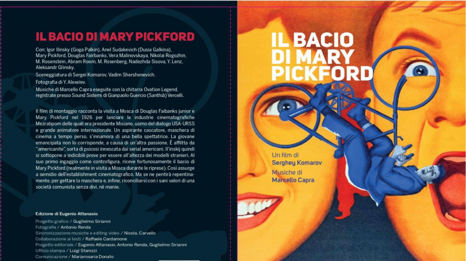 'Il Bacio di Mary Pickford' in edizione Dvd al Salone di Torino