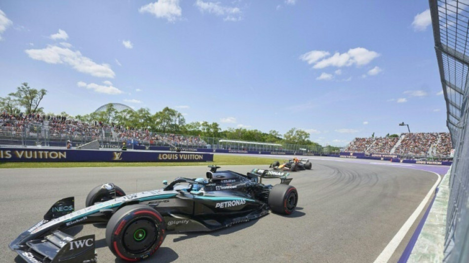 Russell fastest for Mercedes ahead of Norris in second practice 