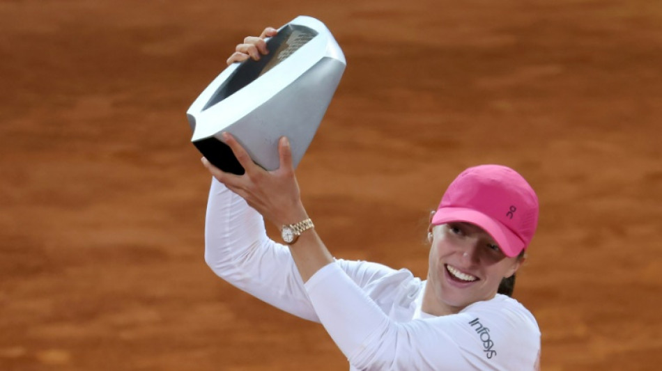 Tennis: &agrave; Madrid, Swiatek prend sa revanche de haute lutte sur Sabalenka