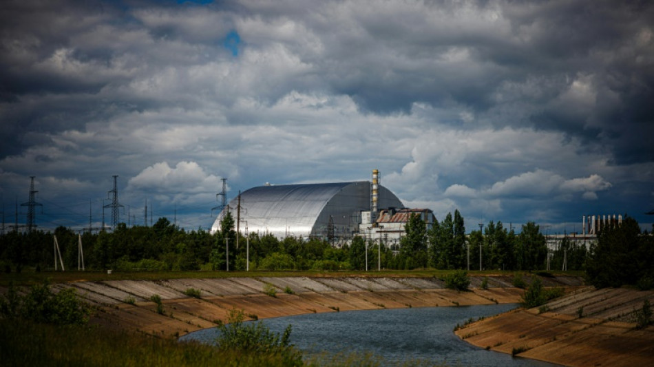 L'Ukraine accuse la Russie d'avoir frapp&eacute; l'arche de Tchernobyl
