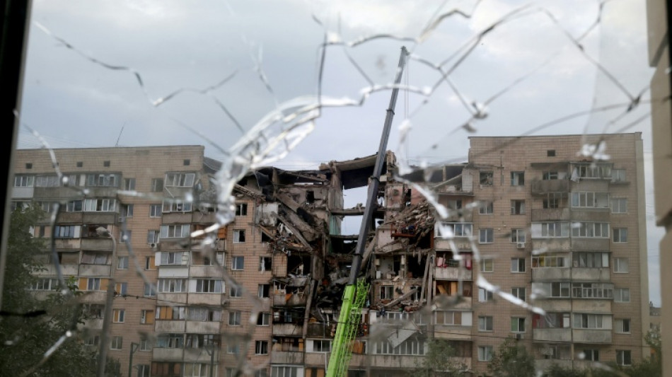 Russian strike kills 14 around Kyiv on eve of NATO summit