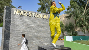 Pakistan's Akram praises his statue amid social media flak