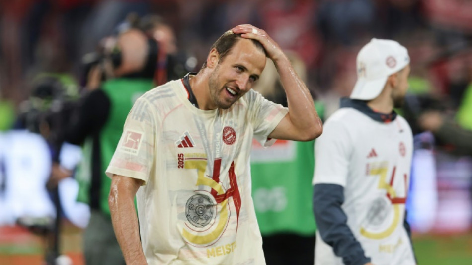 'Long time coming': Bayern's Kane toasts breakthrough title