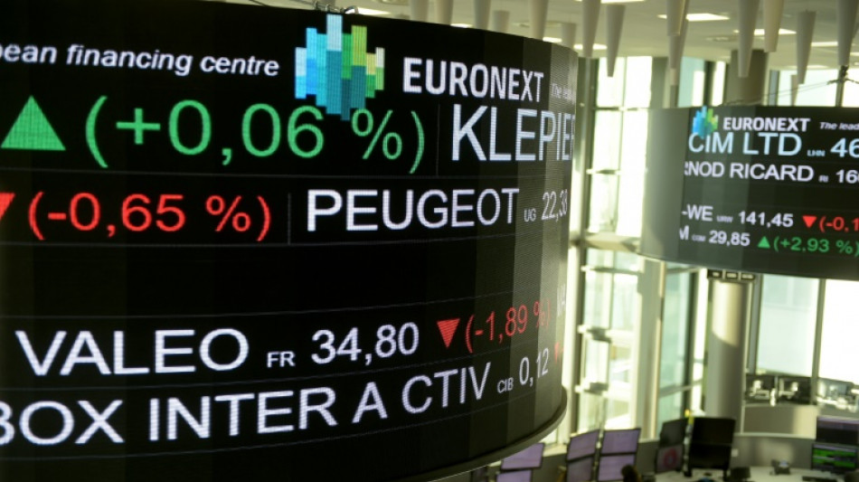 Les Bourses europ&eacute;ennes terminent en nette baisse, pression sur le p&eacute;trole