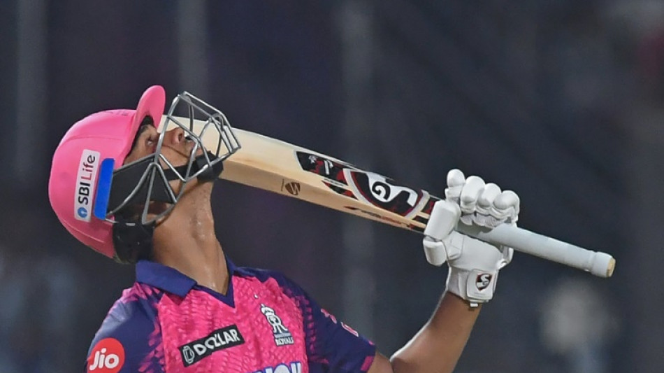 Jaiswal hits IPL's fastest ever 50 off 13 balls