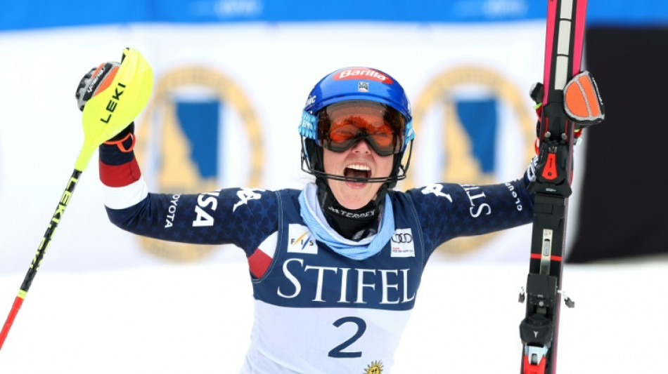 Shiffrin takes slalom finale for 101st World Cup win