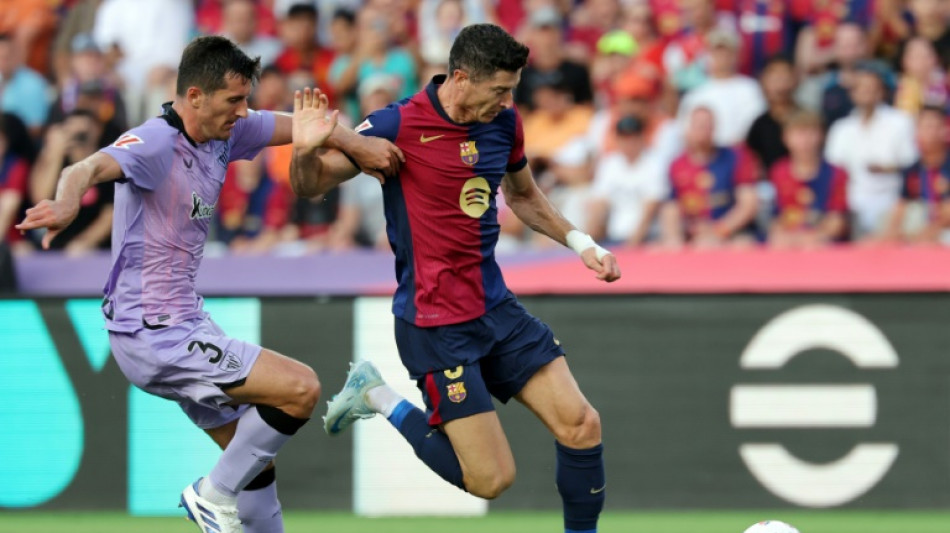 Espagne: Lewandowski offre encore la victoire au Bar&ccedil;a contre l'Athletic Bilbao