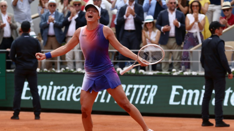 Tennis: intouchable, la Polonaise Iga Swiatek remporte son quatri&egrave;me Roland-Garros