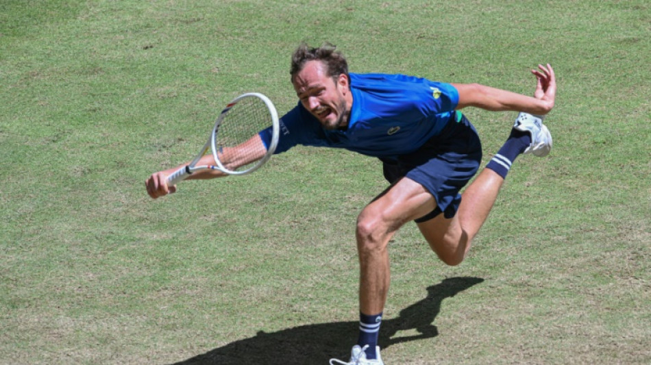 Medvedev dispatches home hope Zverev to reach Halle final