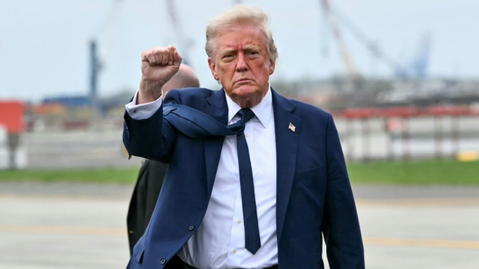 "No hemos hecho m&aacute;s que empezar", dice Trump al festejar sus primeros 100 d&iacute;as