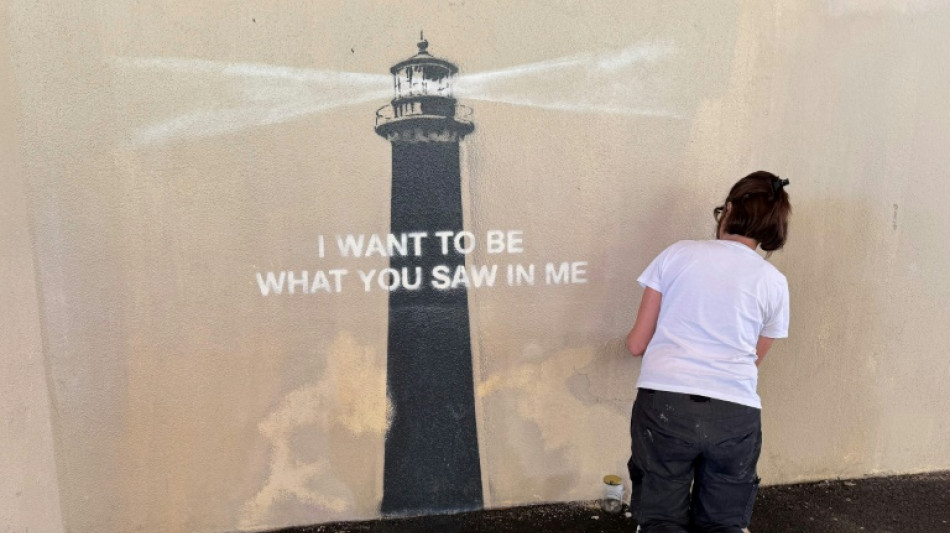 Le Banksy &agrave; Marseille bri&egrave;vement d&eacute;grad&eacute; puis remis en &eacute;tat