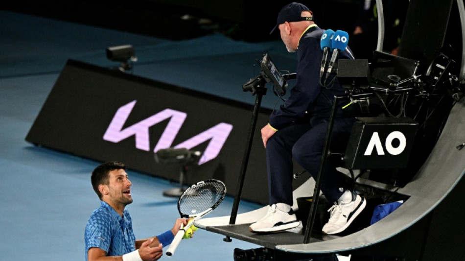 Fiery Djokovic blasts into Australian Open third round 