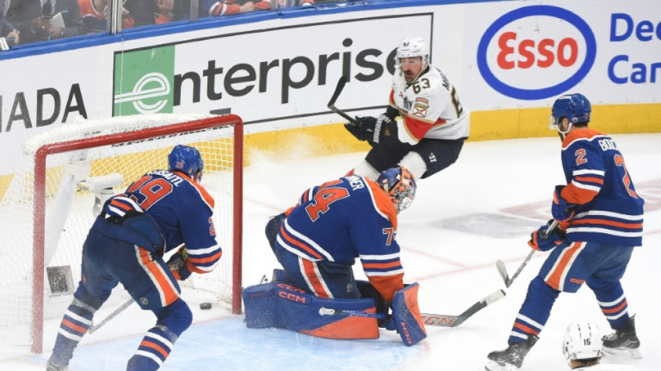 Panthers beat Oilers in double-overtime to level NHL Stanley Cup Final