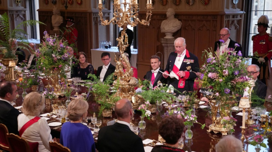 Visite d'Etat, acte II: Macron rencontre Starmer, l'immigration au menu des discussions