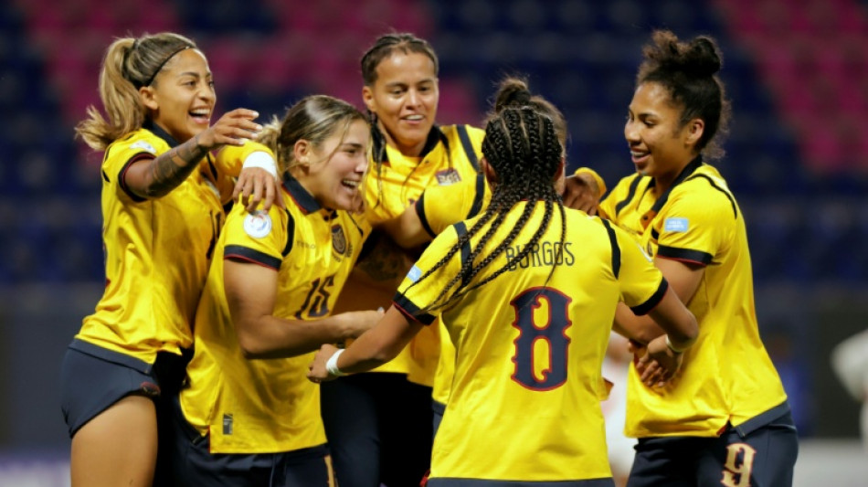 Ecuador vence a Per&uacute; y lidera el Grupo A de la Copa Am&eacute;rica femenina; Argentina debuta con victoria