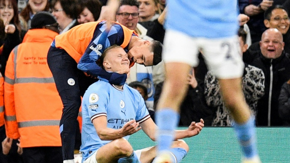 Angleterre: la premi&egrave;re place pour City, un record pour Haaland