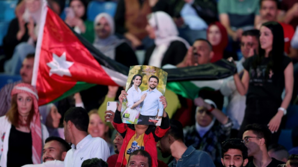 En Jordanie, le mariage du prince h&eacute;ritier captive les foules