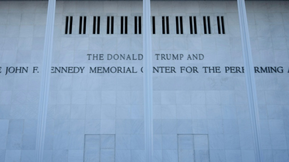 Famed Washington arts center ordered to take down Trump's name