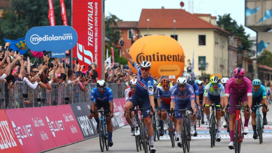 Tour d'Italie: Merlier gagne son deuxi&egrave;me sprint, Pogacar en RTT
