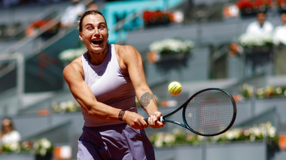 Sabalenka makes winning start at Madrid Open