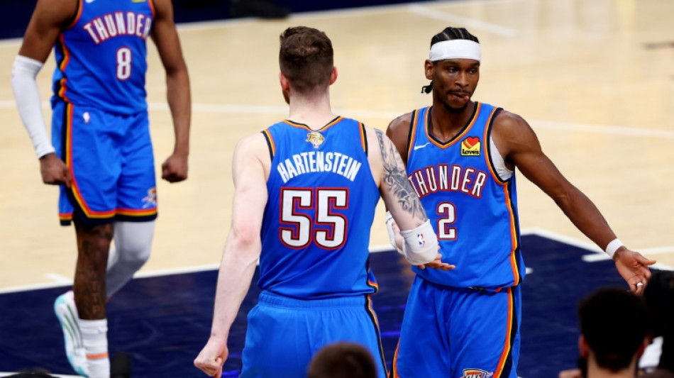 Thunder rally to beat Pacers, level NBA Finals at 2-2