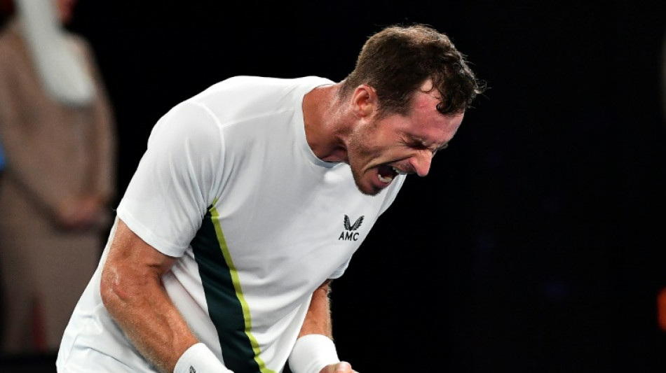 Veteran Murray stuns Berrettini over five sets at Australian Open