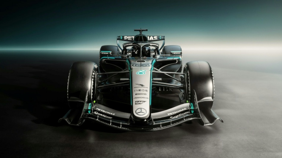 Mercedes unveil 2026 F1 car for new 2026 rules