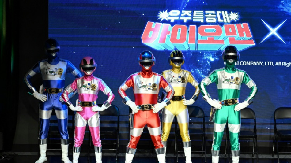 En Cor&eacute;e du Sud, les fans de "Bioman" retrouvent leurs super-h&eacute;ros japonais