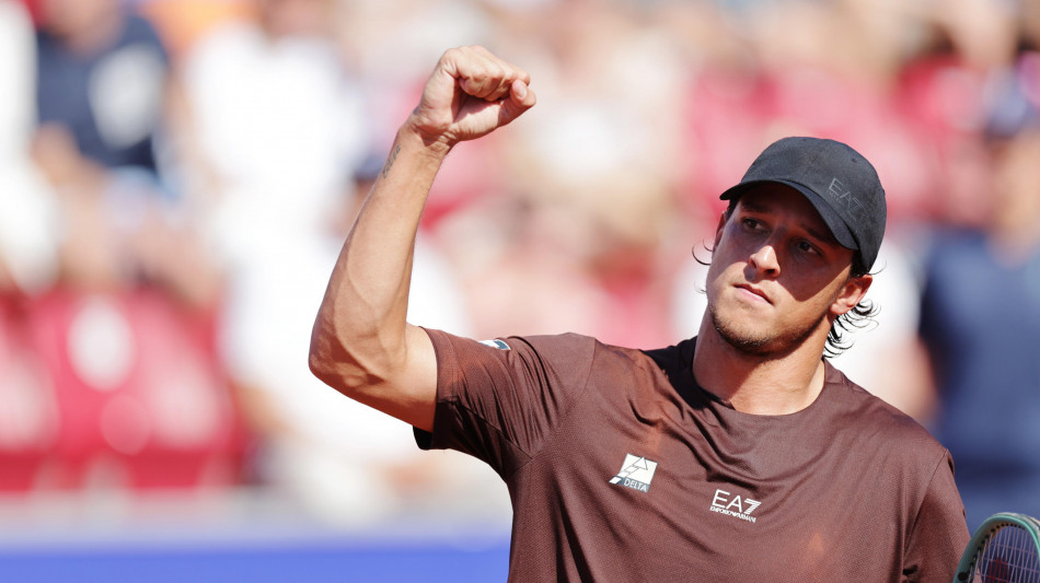 Tennis: battuto Cerundolo, Darderi in finale a Bastad