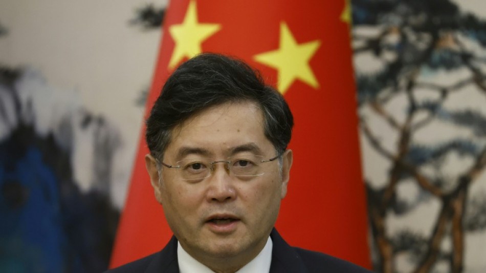 Chinesischer Au&szlig;enminister Qin ohne Angaben von Gr&uuml;nden des Amtes enthoben