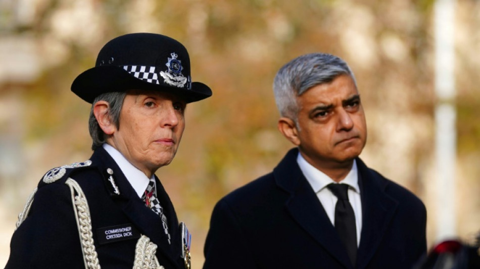 La cheffe de la police de Londres d&eacute;missionne, emport&eacute;e par une crise de confiance