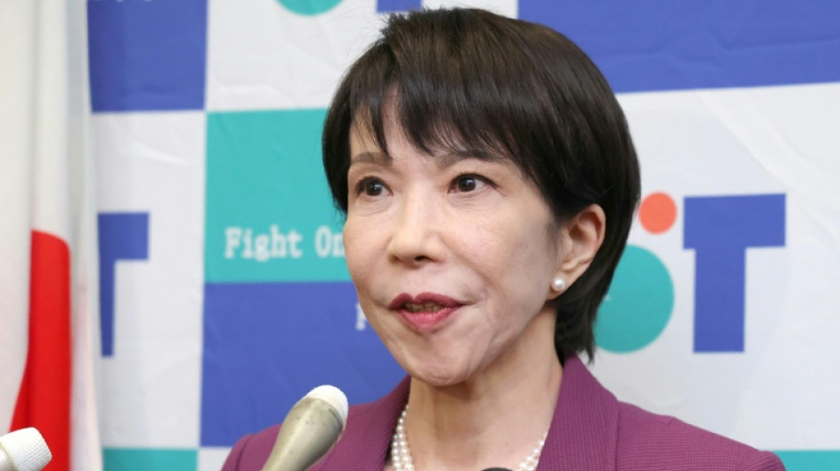 China critic Takaichi joins party race, could become Japan's first woman leader
