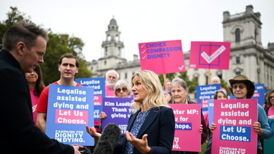 Au Parlement britannique, d&eacute;but d'un vote hautement sensible sur l'aide &agrave; mourir
