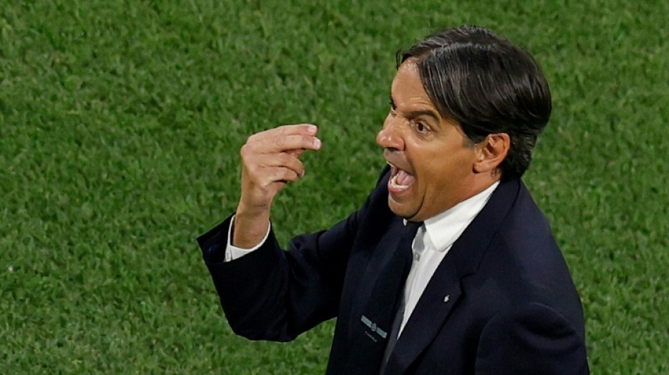 Inter coach Inzaghi delays talk about future after 'bitter' defeat