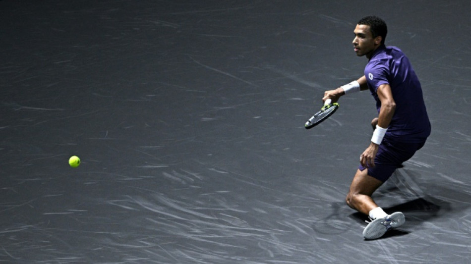 Auger-Aliassime ends Vacherot run to reach Paris Masters semis