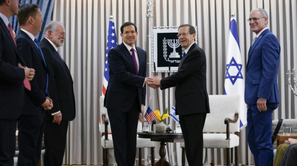 Rubio promet le soutien "ind&eacute;fectible" des Etats-Unis &agrave; Isra&euml;l
