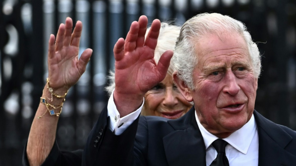 "God save the King!": le roi Charles III &agrave; la rencontre de la foule 