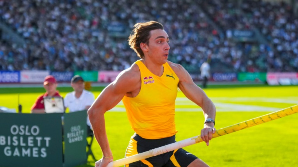 Duplantis dominates pole vault at Oslo Diamond League