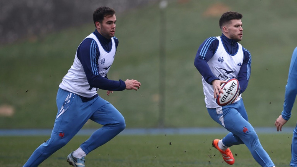 XV de France: Penaud de retour, Jalibert &agrave; l'ouverture pour d&eacute;fier l'Angleterre