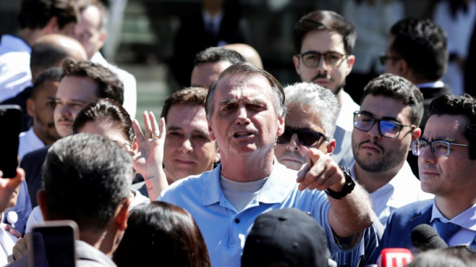 Bolsonaro encabeza acto en pro de amnist&iacute;a para simpatizantes condenados por golpismo