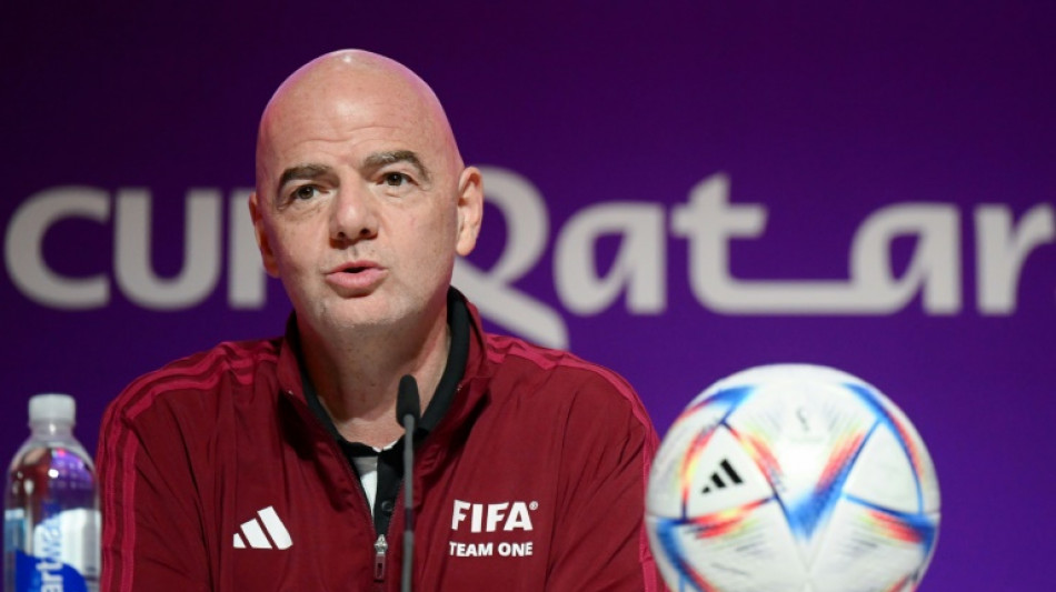 FIFA's Infantino accuses World Cup critics of 'hypocrisy'