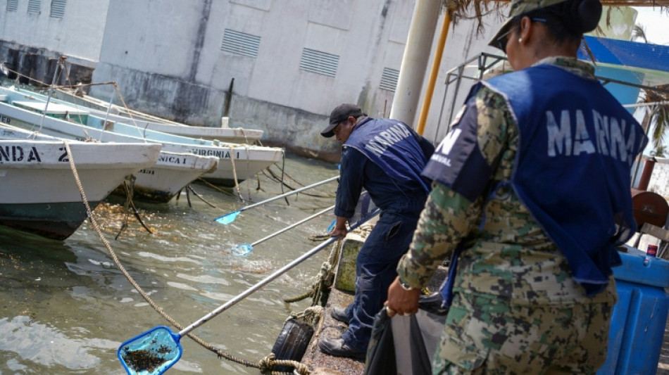 Mexico blames oil slick on illegal dumping