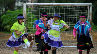 Putting the boot in: Colombian women farmers embrace football
